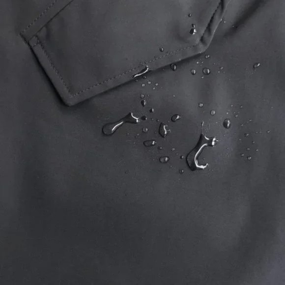 CONVERTIBLE 4 in 1 NATURAL FUR BLACK WATERPROOF PARKA WINTER COAT SIZE 8/10 - Picture 3 of 16